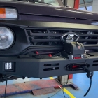  Προφυλακτήρας εμπρός σιδερένιος Lada Niva 1600cc/1700cc
