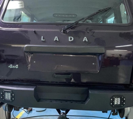  Προφυλακτήρας πίσω σιδερένιος Lada Niva 1600cc/1700cc